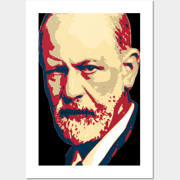 Sigmund Freud Wall Art by Nerd_art